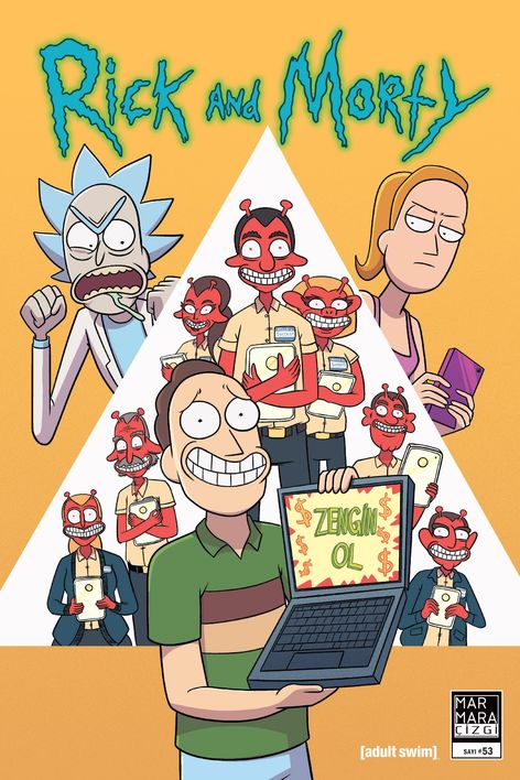 Rick and Morty #53 | Marmara Çizgi | Zac Gorman |  |  |  |  | 9786259860183