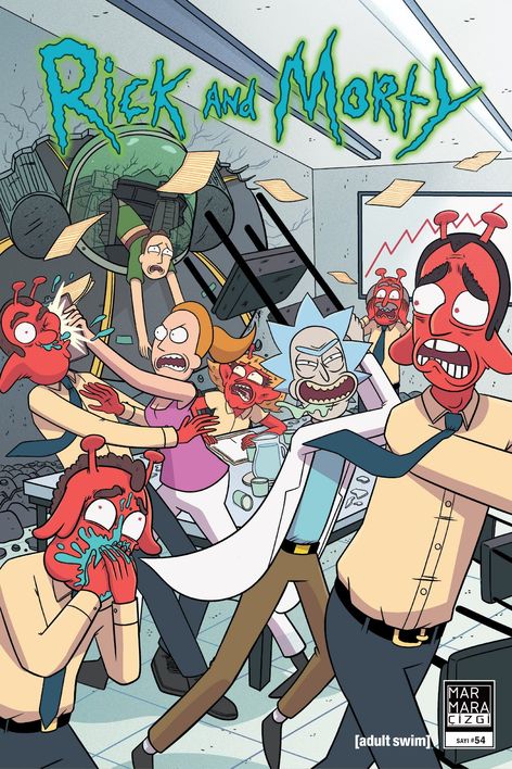 Rick and Morty #54 | Marmara Çizgi | Zac Gorman |  |  |  |  | 9786259860190