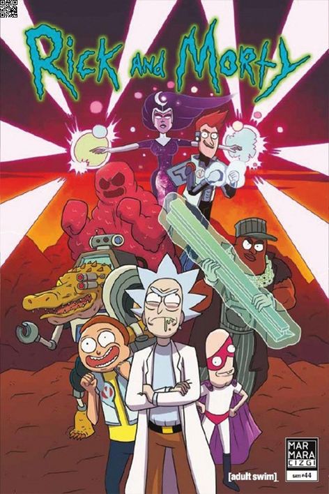 Rick and Morty #44 | Marmara Çizgi | Zac Gorman |  |  |  |  | 9786259882697