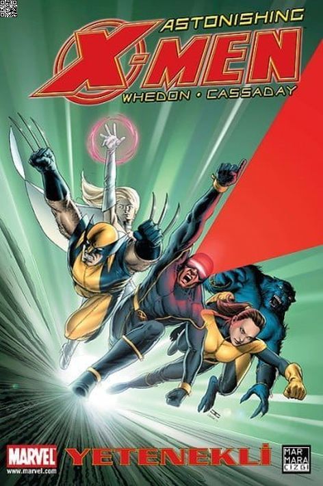 Astonishing X-Men Cilt 01 - Yetenekli | Marmara Çizgi | Joss Whedon |  |  |  |  | 9789756129319
