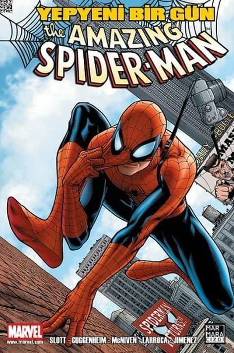 Amazing Spider-Man Cilt 01 - Yepyeni Bir Gün | Marmara Çizgi | Dan Slott | Marc Guggenheim | | | | 9789756129333