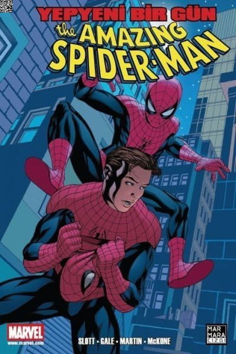 Amazing Spider-Man Cilt 03 - Yepyeni Bir Gün | Marmara Çizgi | Bob Gale | | | | | 9789756129395