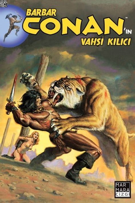 Barbar Conan'ın Vahşi Kılıcı Cilt 06 | Marmara Çizgi | Roy Thomas | | | | | 9789756129463