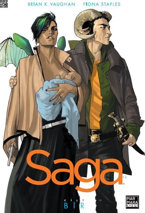 Saga Cilt 01 | Marmara Çizgi | Brian K. Vaughan | Fiona Staples |  |  |  | 9789756129913