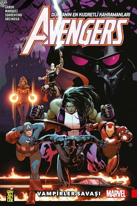AVENGERS3 - Vampirler Savaşı | Gerekli Şeyler | Jason Aaron |  |  |  |  | 9789757938712