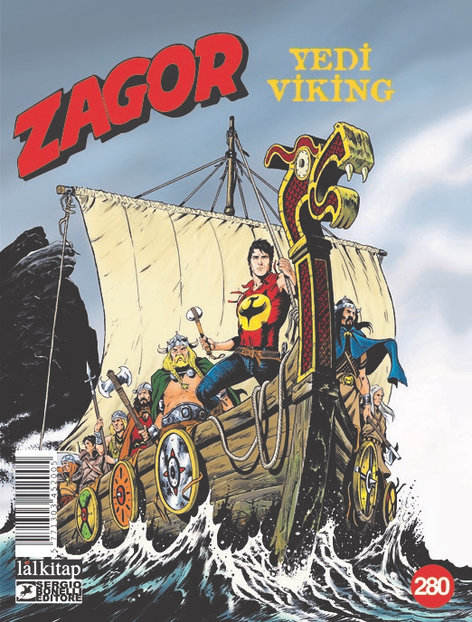 Zagor Sayı 280 - Yedi Viking | Lal Kitap | Jacopo Rauch |  |  |  |  | 5771303452005