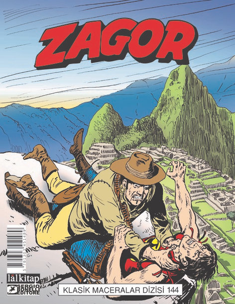 Zagor Klasik Maceralar Cilt 144 - Dağdaki Şehir-Yeşil Labirent-Büyük Nehrin Kıyılarında-Savaşçı Kadınlar | Lal Kitap | Jacopo Rauch | Moreno Burattini |  |  |  | 5781303451489