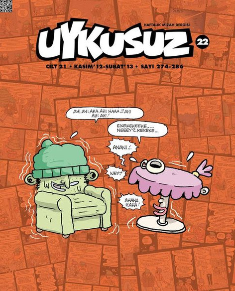 Uykusuz Dergisi Cilt 22 Kasım12-Şubat13 Sayı274-286 | Mürekkep Basın Yayın | Kolektif |  |  |  |  | 9771307761222
