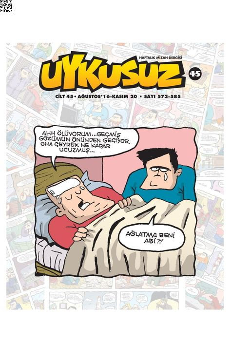 Uykusuz Dergisi Cilt 45 - Sayı 573-585 | Mürekkep Basın Yayın | Kolektif |  |  |  |  | 9771307761451