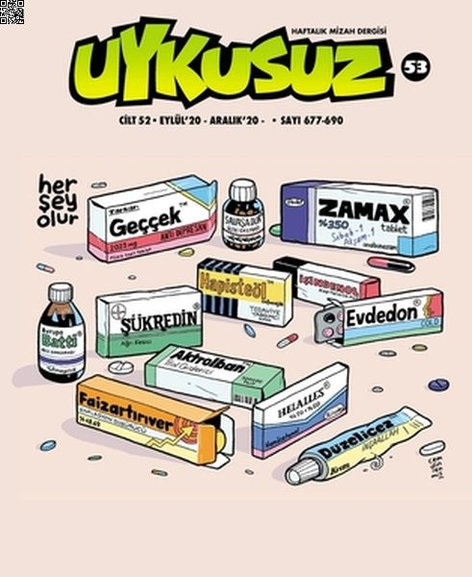 Uykusuz Dergisi Cilt 53 | Mürekkep Basın Yayın | Kolektif |  |  |  |  | 9771307761536