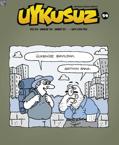 Uykusuz Dergisi Cilt 54 | Mürekkep Basın Yayın | Kolektif |  |  |  |  | 9771307761543