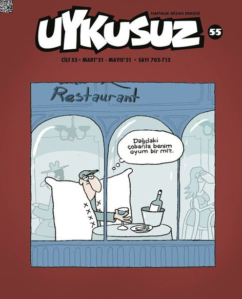 Uykusuz Dergisi Cilt 55 | Mürekkep Basın Yayın | Kolektif |  |  |  |  | 9771307761550
