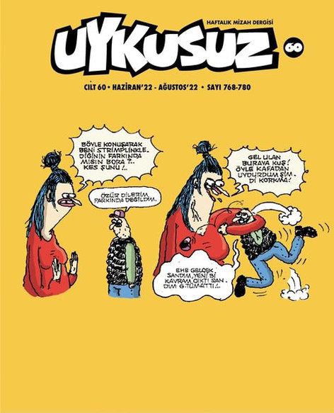 Uykusuz Dergisi Cilt 60 Haziran'22-Ağustos'22-Sayı 768-780 | Mürekkep Basın Yayın | Kolektif |  |  |  |  | 97713077615604