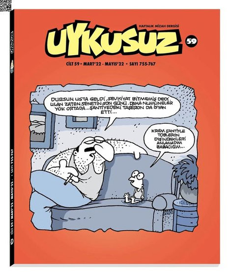 Uykusuz Dergisi Cilt 59 Mart'22 - Mayıs'22 - Sayı 755-767 | Mürekkep Basın Yayın | Kolektif |  |  |  |  | 9771307761598