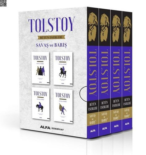Tolstoy Bütün Eserleri (4 Kitap Takım) | Alfa Yayınları | Lev Nikolayeviç Tolstoy |  |  |  |  | 9786050381054