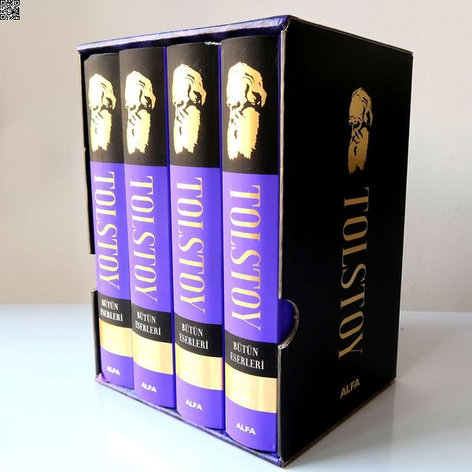 Tolstoy Bütün Eserleri Ciltli 4 Kitap Takım (Ciltli) | Alfa Yayınları | Lev Nikolayeviç Tolstoy |  |  |  |  | 9786050381313