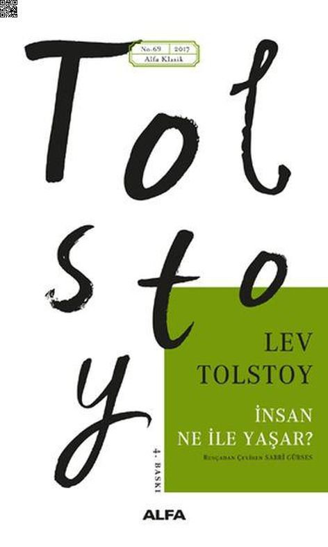 İnsan Ne İle Yaşar | Alfa Yayınları | Lev Nikolayeviç Tolstoy |  |  |  |  | 9786051711430