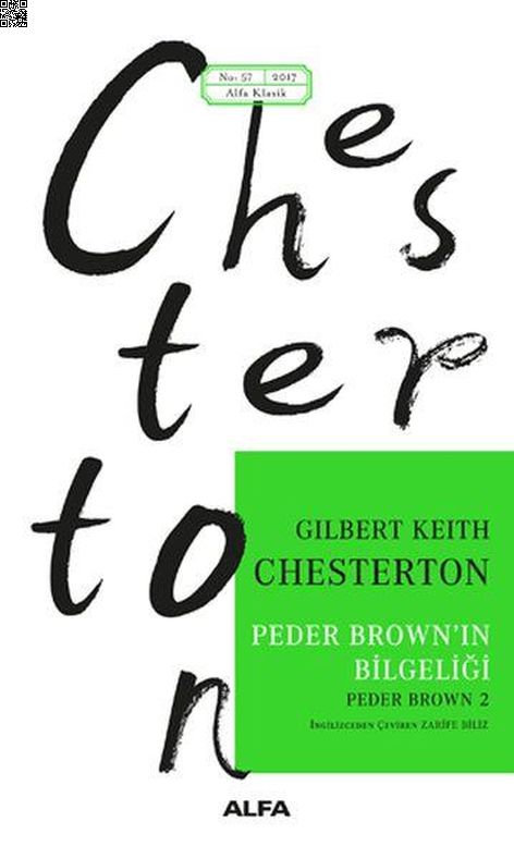 Peder Brown'ın Bilgeliği | Alfa Yayınları | Gilbert Keith Chesterton |  |  |  |  | 9786051715339