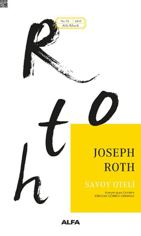 Savoy Oteli | Alfa Yayınları | Joseph Roth |  |  |  |  | 9786051715995