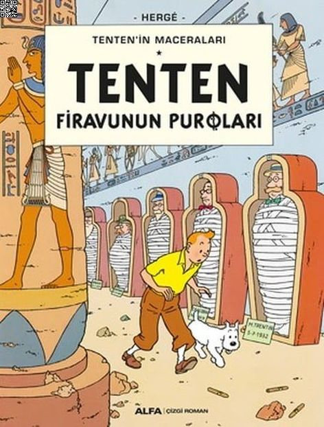 Tenten'in Maceraları 04 - Firavunun Puroları | Alfa Yayınları | Herge |  |  |  |  | 9786051717685