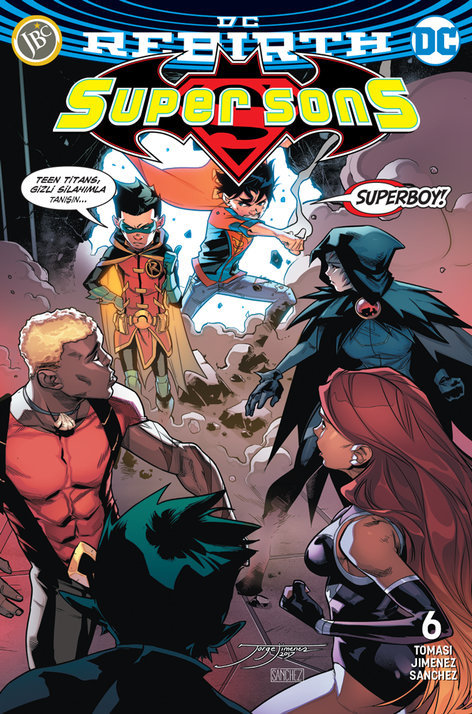 Dc Rebirth - Super Sons #06 | JBC Yayıncılık | Peter J. Tomasi  |  Jorge Jimenez |  |  |  | 9786057712202