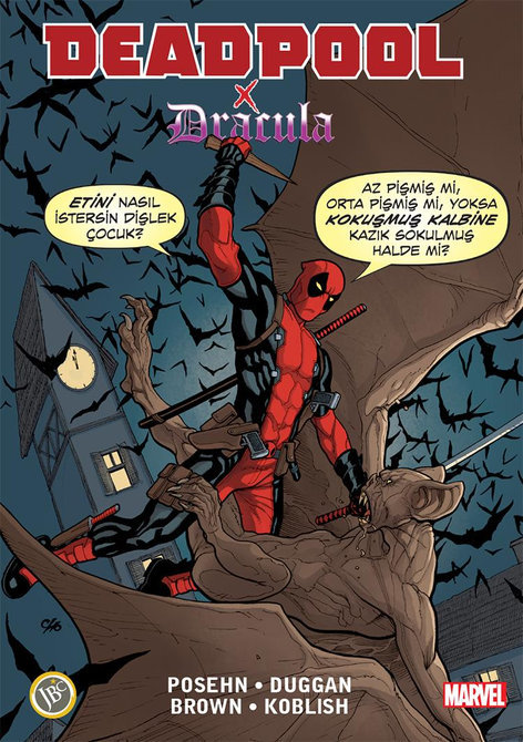 Deadpool X Dracula | JBC Yayıncılık | Gerry Duggan |  |  |  |  | 9786059155359