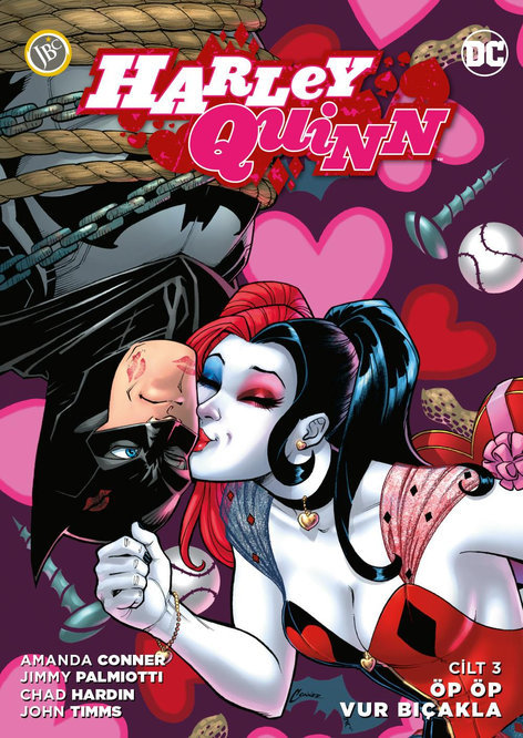 Harley Quinn 3 - Öp Öp Vur Bıçakla | JBC Yayıncılık | Jimmy Palmiotti  |  John Timms |  |  |  | 9786059155533