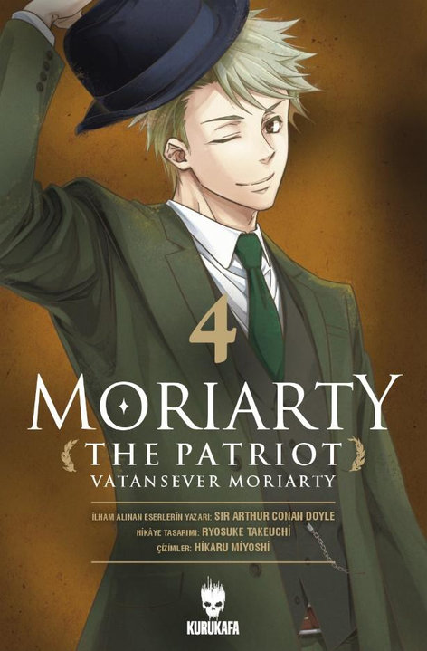 Moriarty the Patriot Cilt 04 – Vatansever Moriarty | Kurukafa | Ryosuke Takeuchi |  |  |  |  | 9786059479912