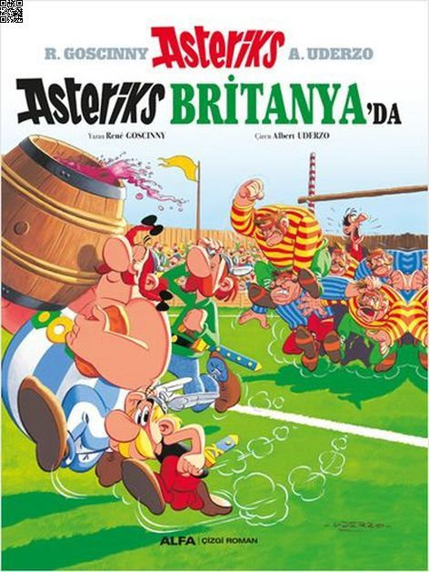 Asteriks 08 - Asteriks Britanya'da | Alfa Yayınları | Albert Uderzo | Rene Goscinny |  |  |  | 9786253890223