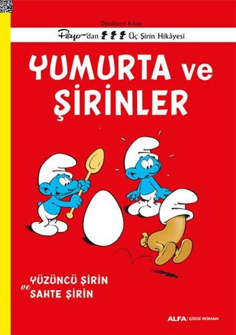 Şirinler 04 - Yumurta ve Şirinler | Alfa Yayınları | Peyo |  |  |  |  | 9786253890506