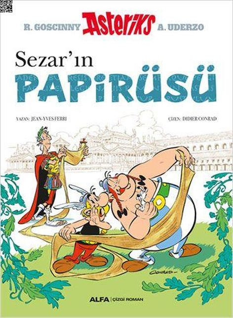Asteriks 36 - Sezar'ın Papirüsü | Alfa Yayınları | Didier Conrad | Jean-Yves Ferri |  |  |  | 9786254495762