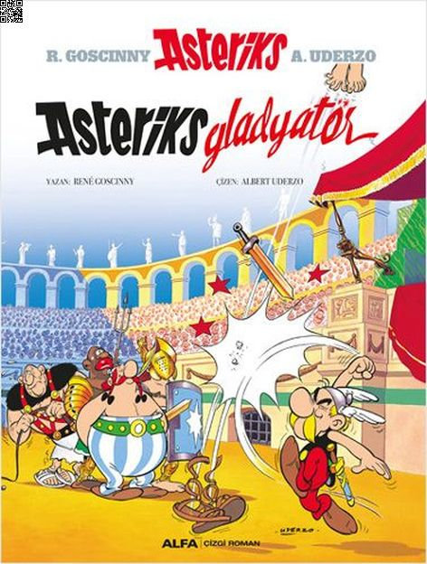 Asteriks 04 - Asteriks Gladyatör | Alfa Yayınları | Albert Uderzo | Rene Goscinny |  |  |  | 9786254499067
