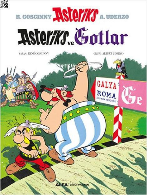 Asteriks 03 - Asteriks ve Gotlar | Alfa Yayınları | Albert Uderzo | Rene Goscinny |  |  |  | 9786254499074