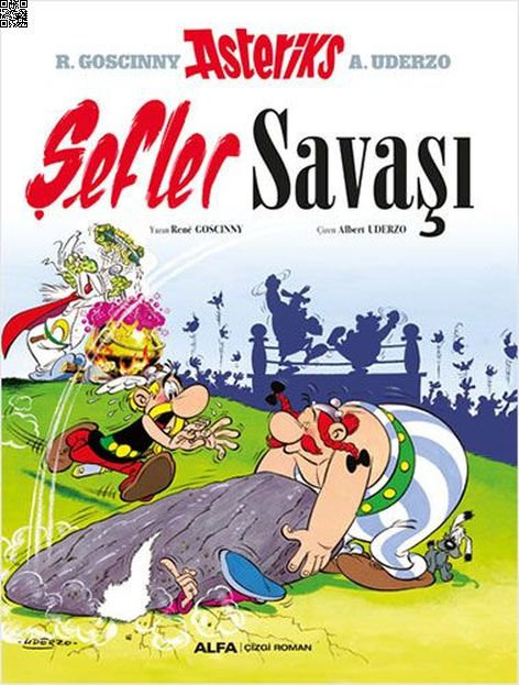 Asteriks 07 - Şefler Savaşı | Alfa Yayınları | Albert Uderzo | Rene Goscinny |  |  |  | 9786254499968