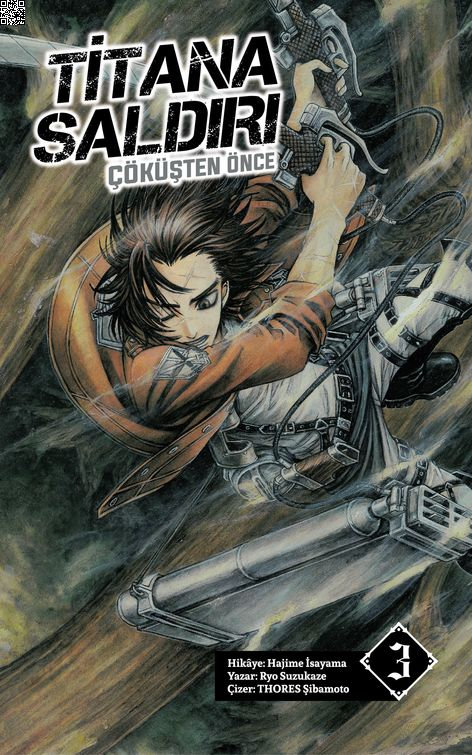 Titana Saldırı - Çöküşten Önce Cilt 3 | Komikşeyler | Hajime İsayama | Ryo Suzukaze | Thores Şibamoto |  |  | 9786256449824