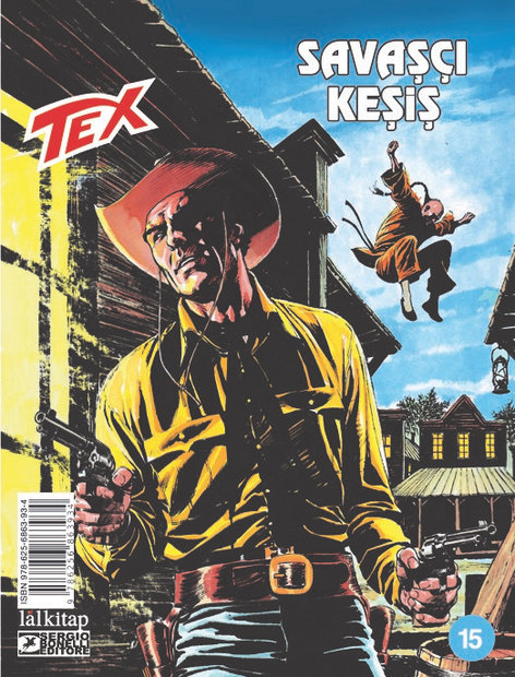 Tex Sayı 15 - Savaşçı Keşiş | Lal Kitap | Antonio Zamberletti |  |  |  |  | 9786256863934