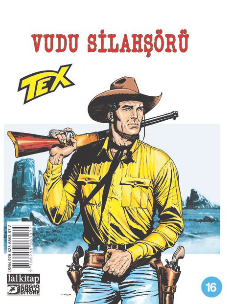 Tex sayı 16 - Vudu Silahşörü | Lal Kitap | Pasquale Ruju |  |  |  |  | 9786256863972