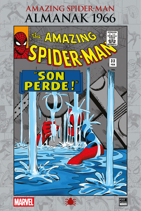 Amazing Spider-Man - Almanak 1966 | Marmara Çizgi | Stan Lee |  |  |  |  | 9786259299716