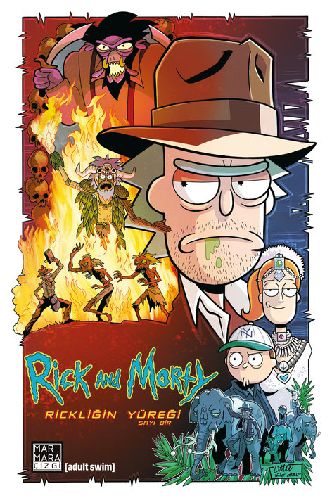 Rick and Morty Rickliğin Yüreği Sayı 1 | Marmara Çizgi | Michael Moreci |  |  |  |  | 9786259475783