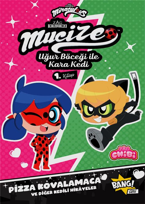 Mucize Uğur Böceği ile Karakedi Chibi 1. Kitap | Komikşeyler | Carrie Harris | Josh Trujillo |  |  |  | 9786259526591