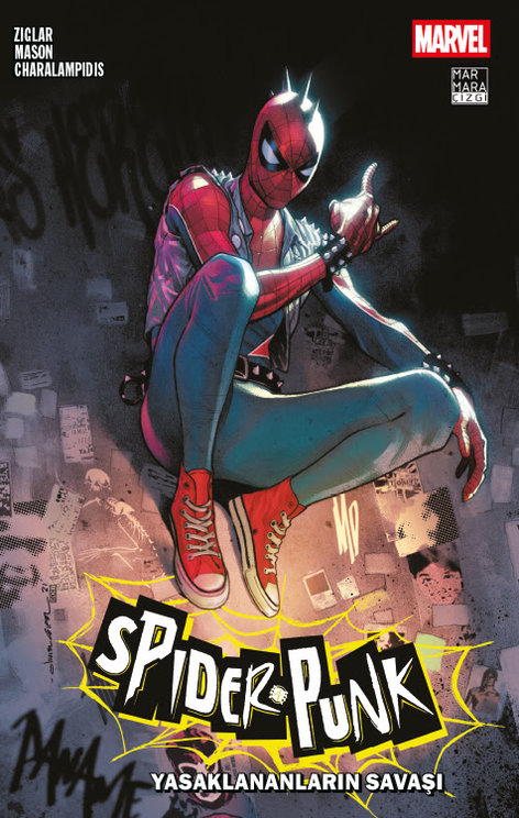 Spider-Punk - Yasaklananların Savaşı | Marmara Çizgi | Cody Ziglar |  |  |  |  | 9786259662053