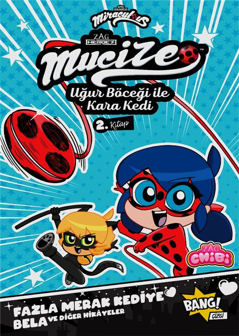 Mucize Uğur Böceği ile Karakedi Chibi 2. Kitap | Komikşeyler | Carrie Harris | Josh Trujillo |  |  |  | 9786259704708