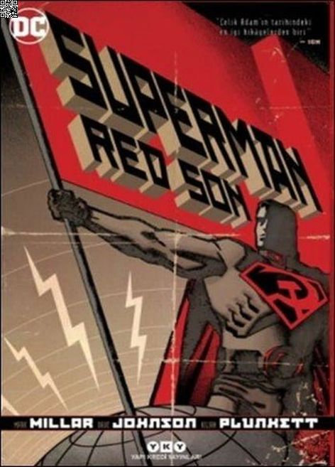 Superman - Red Son | Yapı Kredi Yayınları | Dave Johnson | Kilian Plunkett | Mark Millar |  |  | 9789750839535