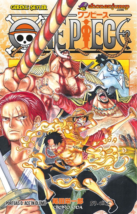 One Piece 59 - Portgas D. Ace’in Ölümü | Gerekli Şeyler | Eiiçiro Oda |  |  |  |  | 9786255606938