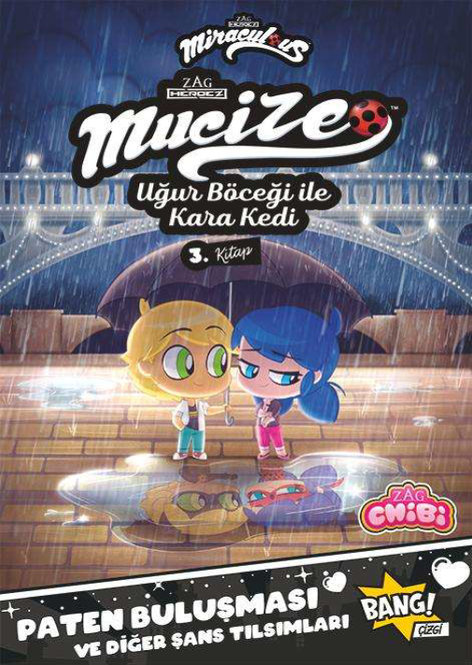Mucize: Uğur Böceği ile Kara Kedi Chibi 3. Kitap | Komikşeyler | Amy Chase | Josh Trujillo | Carrie Harris | Sarah Cooke | | 9786258630121