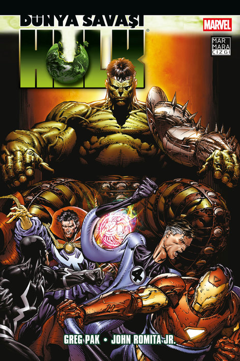 Dünya Savaşı Hulk | Marmara Çizgi | Greg Pak | John Romita Jr. |  |  |  | 9786259299754